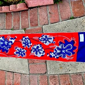 VTG Patricia Duval Artist Silk Scarf